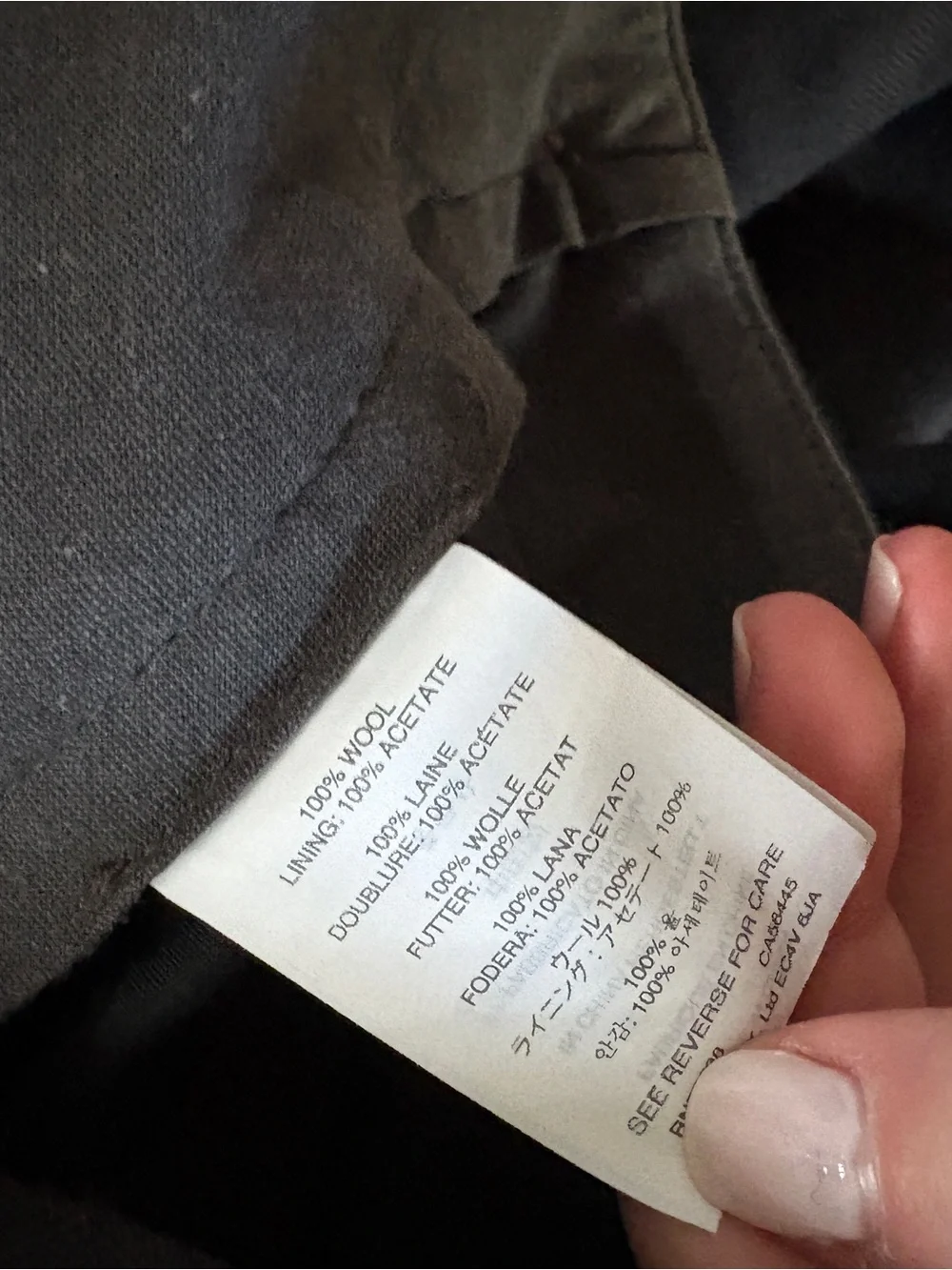 Men's J Crew Wool Black Jogger Dress Pants
